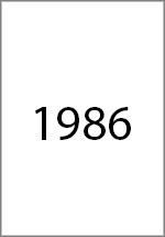 vuosikertomus 1986 kansi