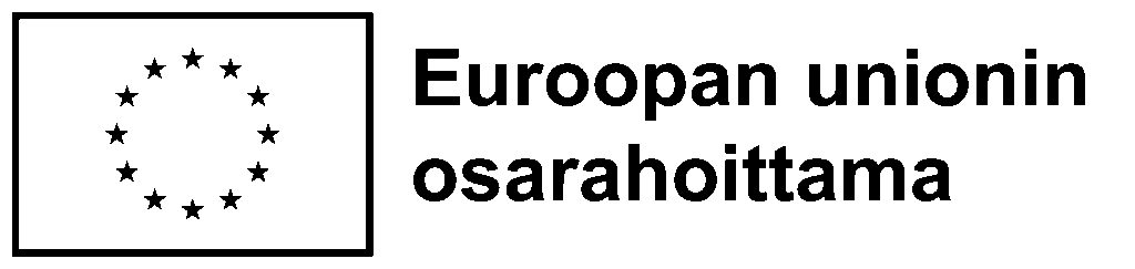 Euroopan Unionin osarahoittama -logo