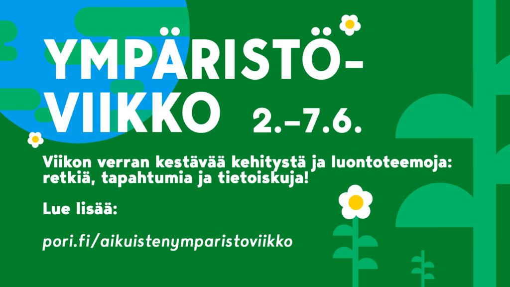 Aikuisten ympäristöviikon juliste
