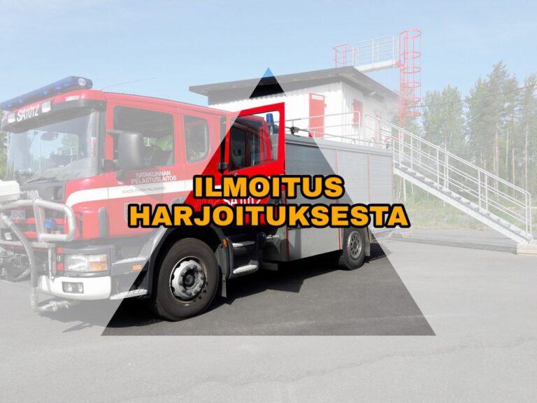 harjoitusilmoitus