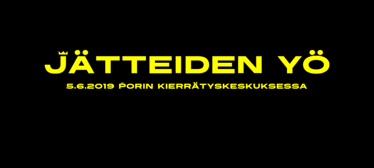 Jätteiden yö