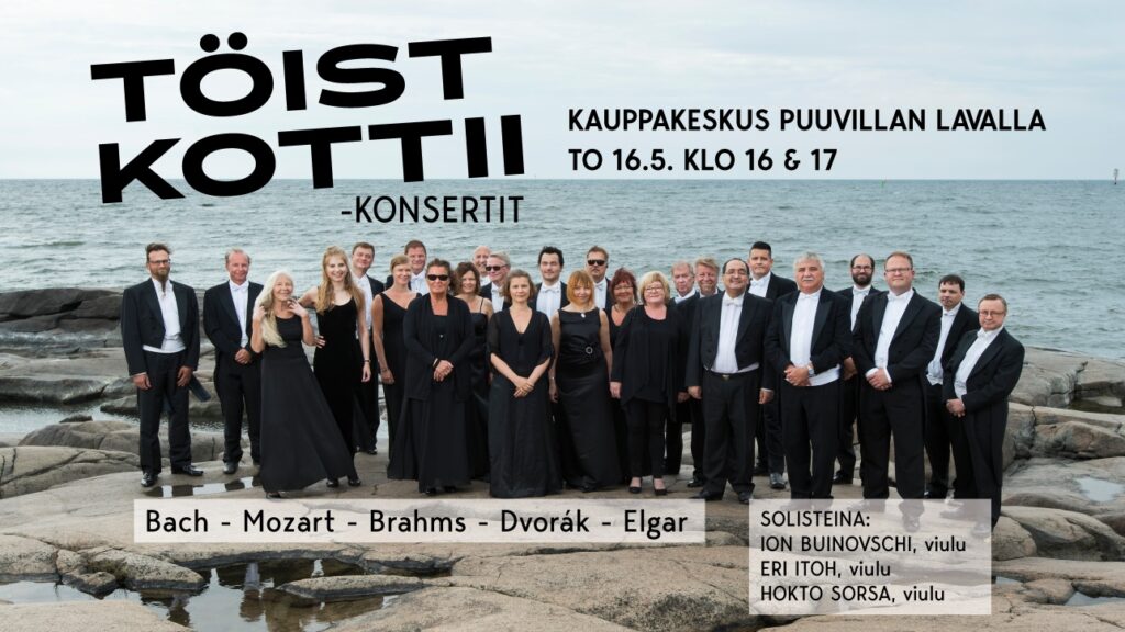 Töist kottii -konsertit kauppakeskus Puuvillan lavalla