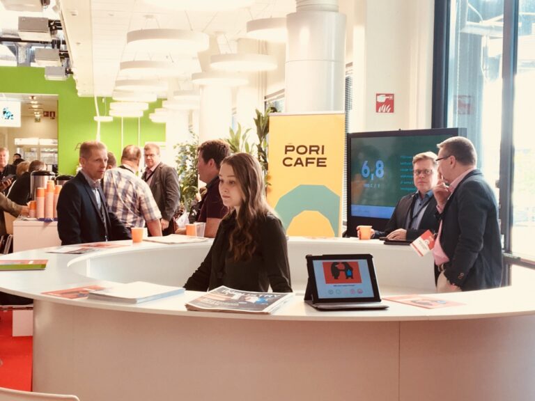 Pori café MatchINDUSTRY-tapahtumassa 2019