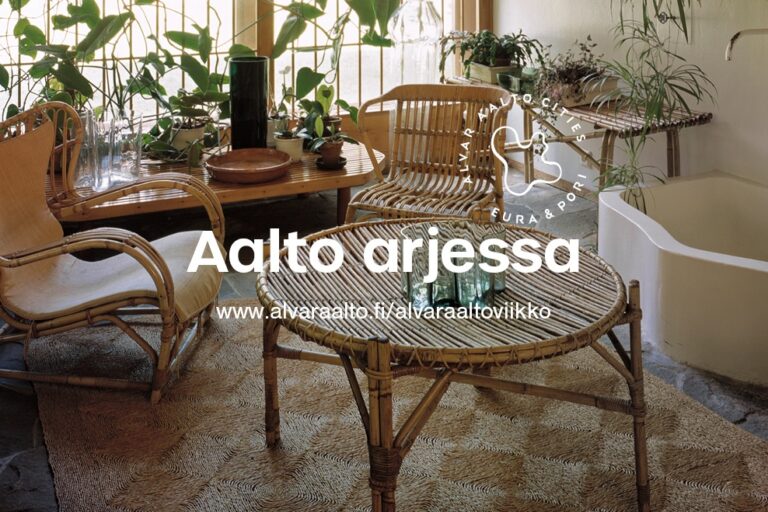 Alvar Aalto -viikon mainoskuva