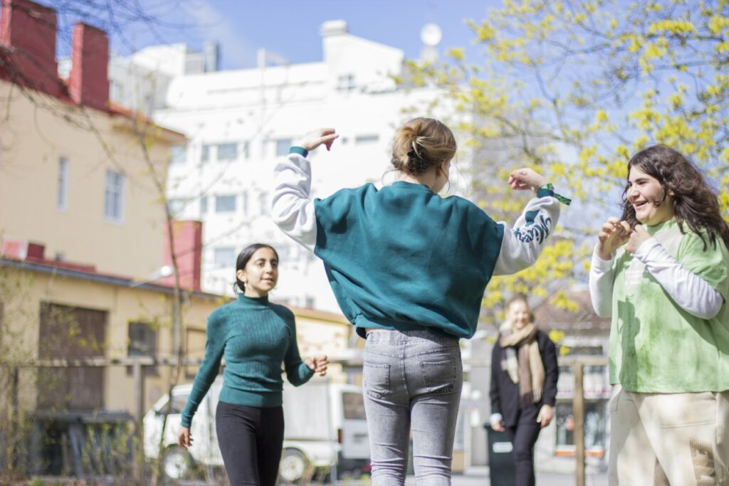 Valokuva Harrastamisen Porin mallin harrastusryhmästä