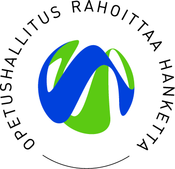 Opetushallituksen rahoittamien hankkeiden yhteydessä käytettävä logo
