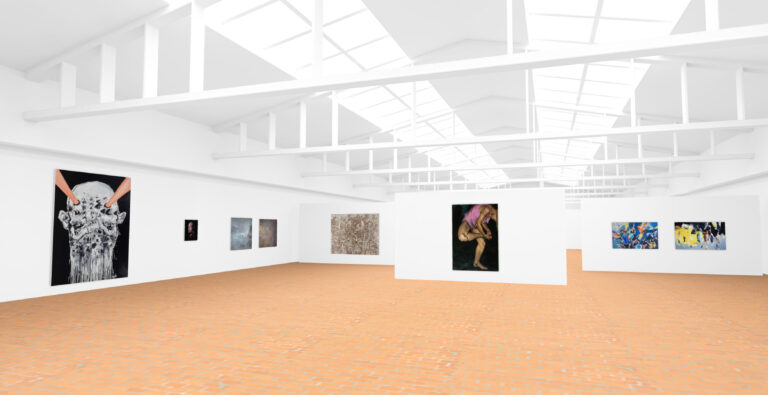 Kuvakaappaus taidemuseon virtuaalinäyttelystä