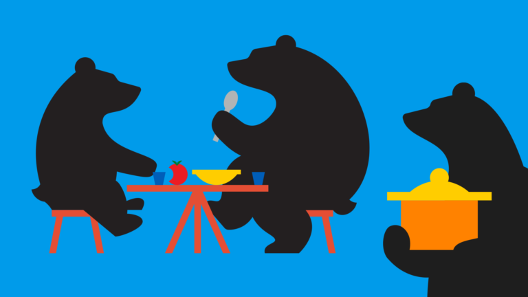 Brändinmukaiset karhut ruokailemassa