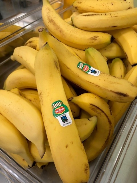 Kuva Reilun kaupan banaaneista