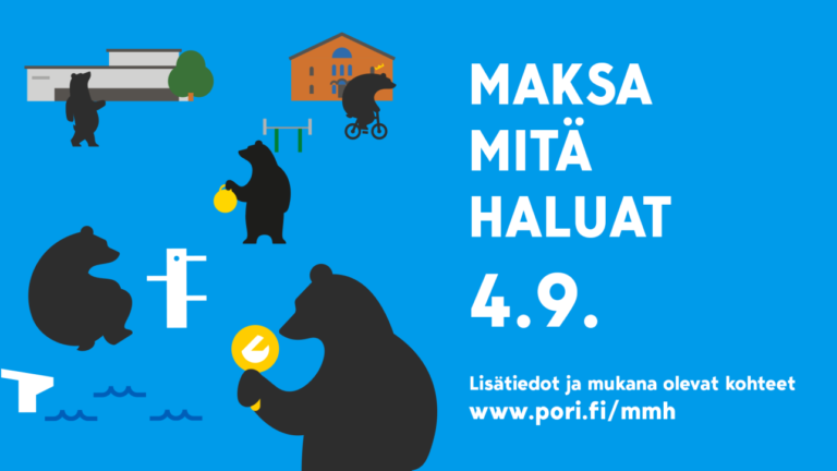 Maksa mitä haluat-päivä 4.9.