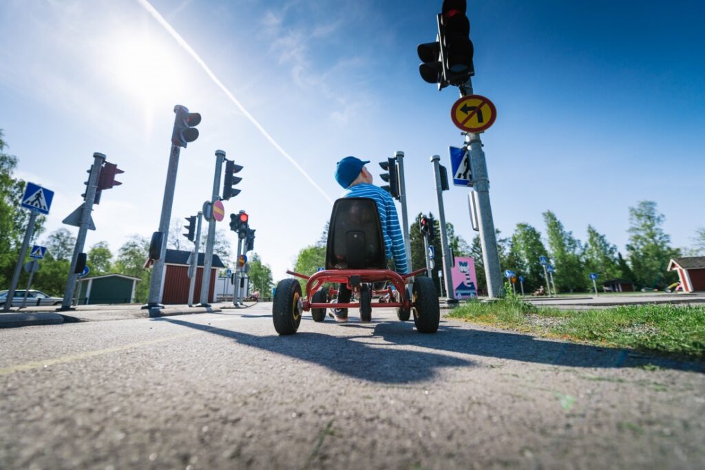 Traffic park in Kirjurinluoto