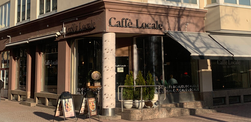 Caffé Locale sisäänkäynti