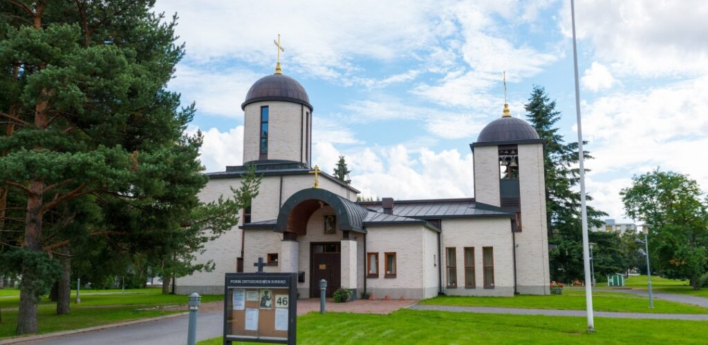 Porin Ortodoksinen kirkko, julkisivu